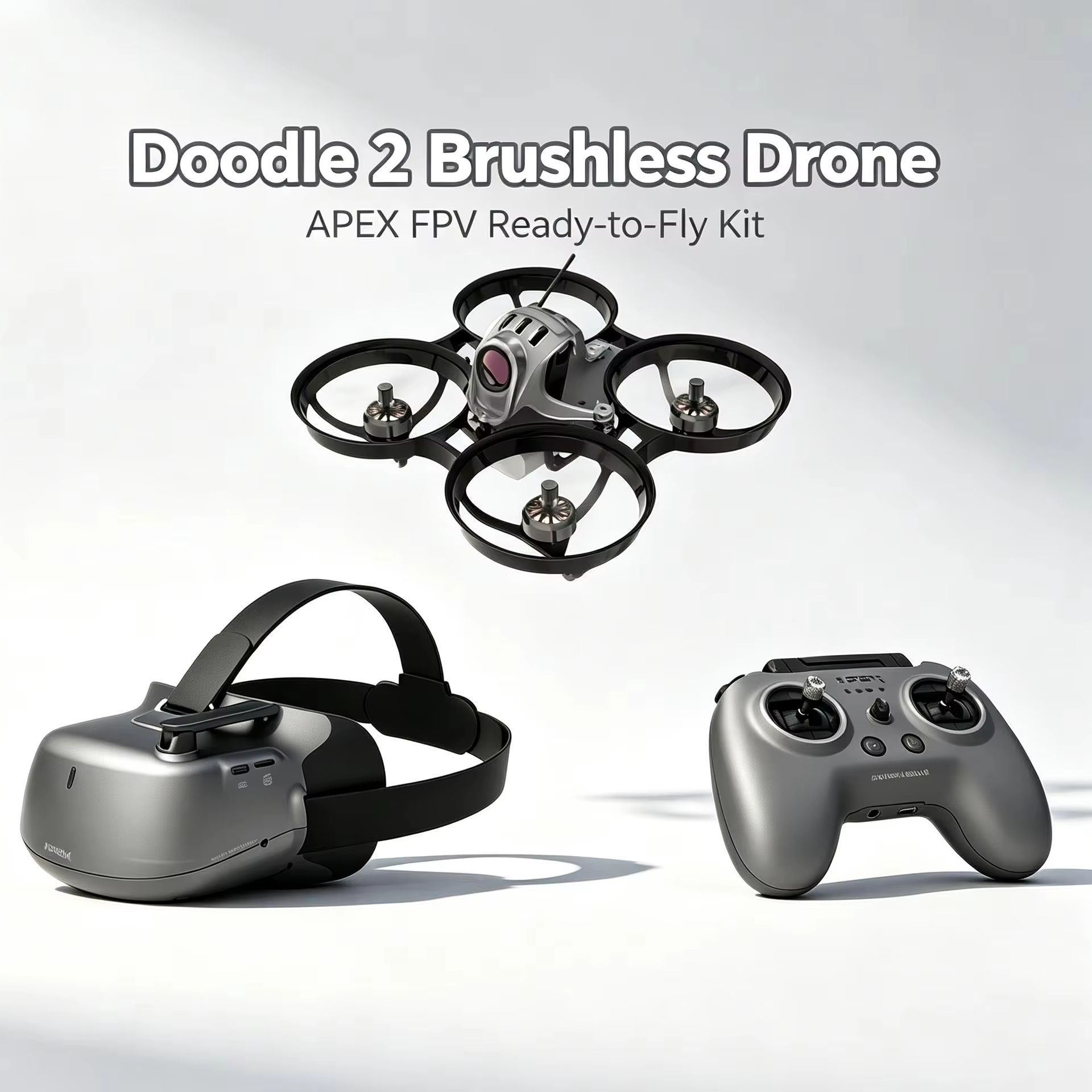Fpv Drone Goggles - APEX Corvin Raven II FPV RTF