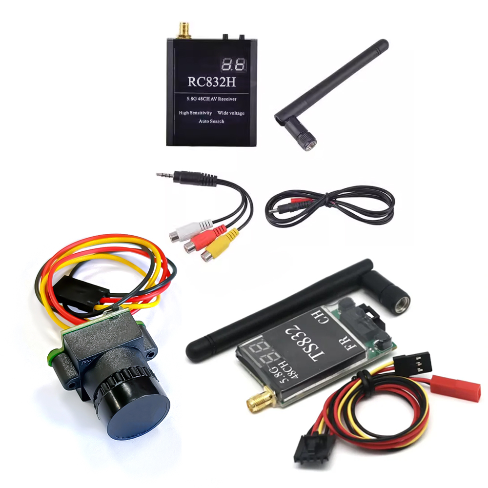 Fpv Drone Antenna - Penerima TS832 + RC832 + Kamera