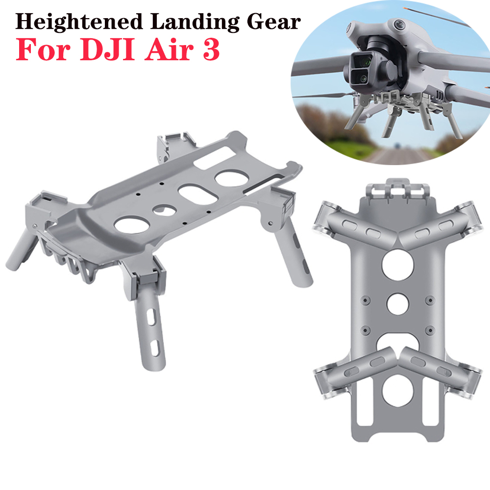 Roda gigi pendaratan lipat abu - Dji Drone Air 3 ulasan dan harga