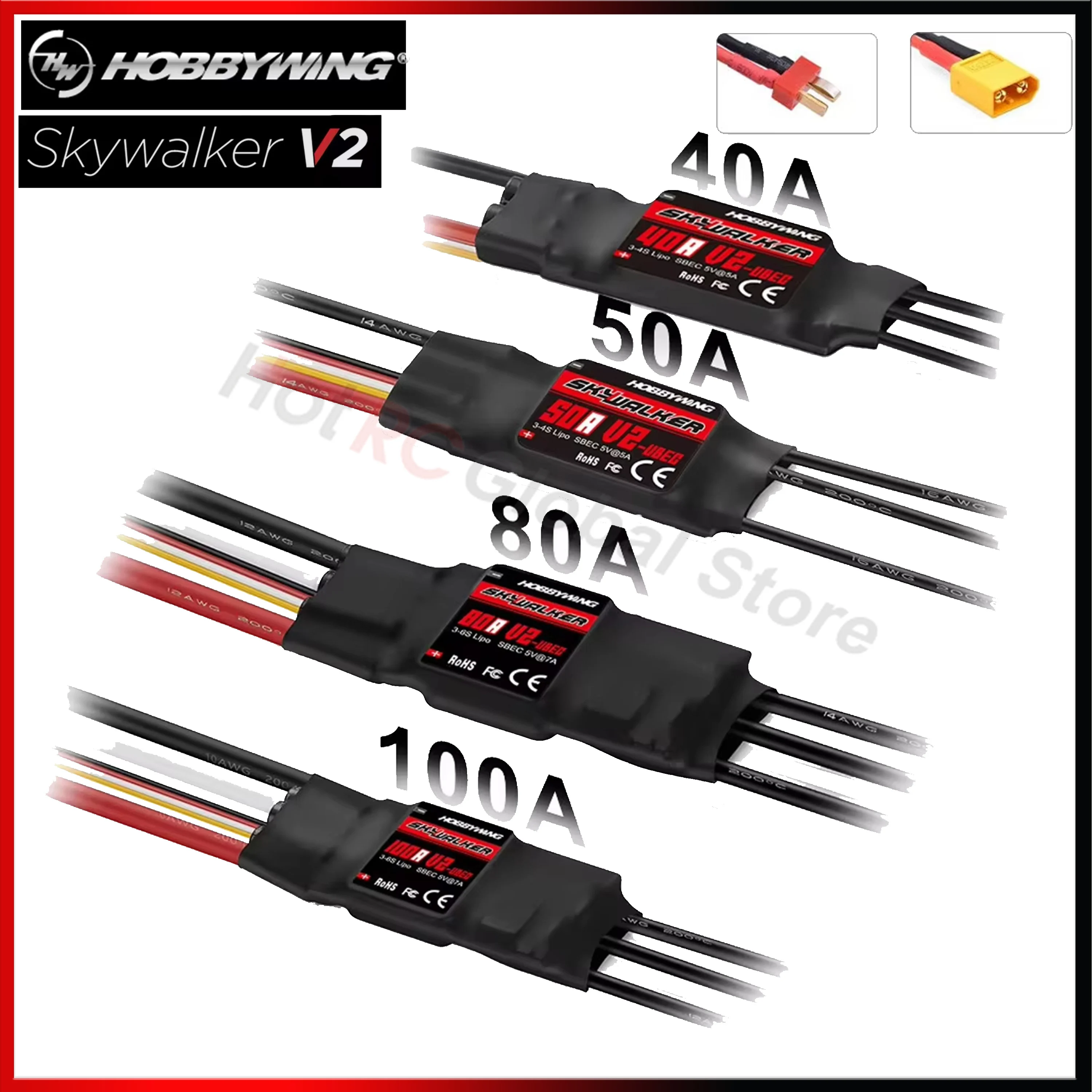 HOBBYWING Skywalker seri V2, k - Fpv Drone Esc ulasan dan harga