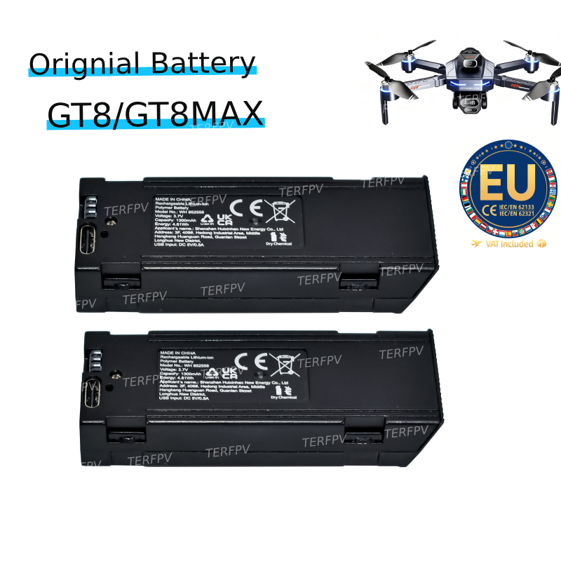Baterai Drone GT8 Asli Untuk Q - Eachine Drone E58 ulasan dan harga
