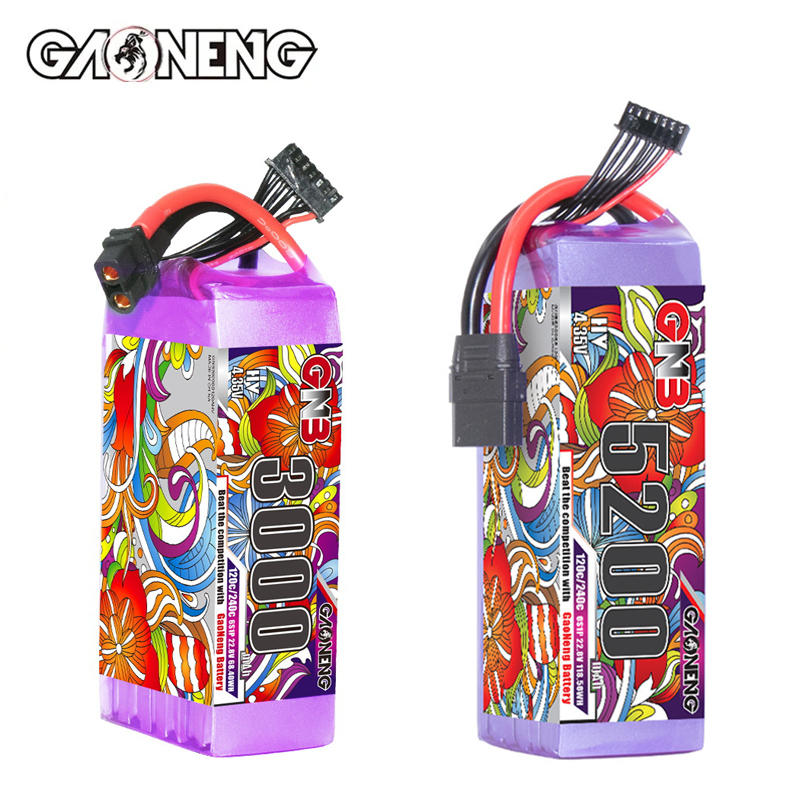 Baterai Lipo GNB 6S 22.8V 3000 - Fpv Drone Battery ulasan dan harga