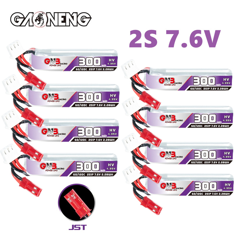 GAONENG GNB 2S 7.6V 300mAh 60C - Fpv Drone Battery ulasan dan harga